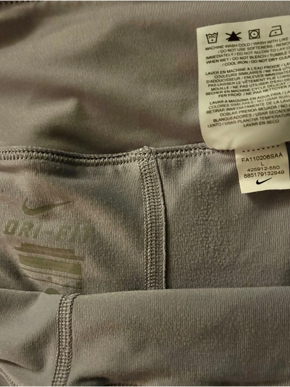 Nike gray lavendish